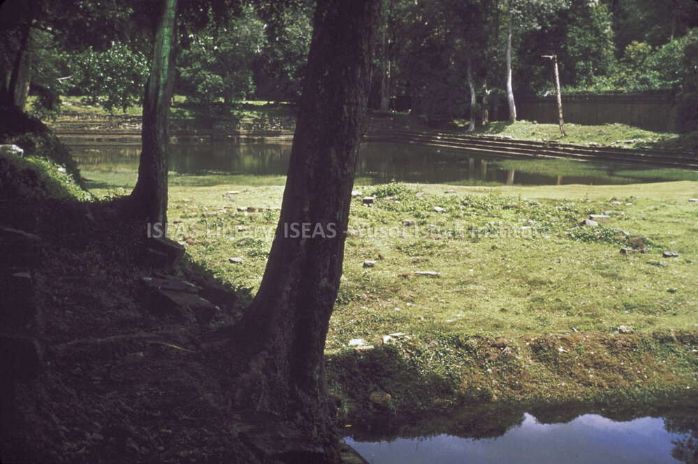 DP74_01 - A view of the pond/pool near Phimeanakas, Angkor Thom, Angkor, Cambodia. (?)