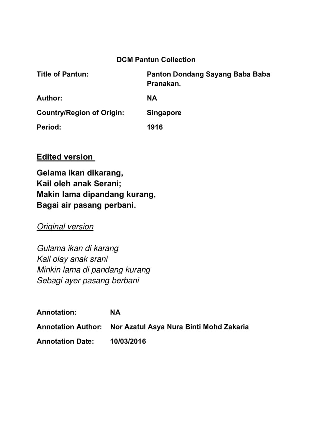 Gelama ikan dikarang