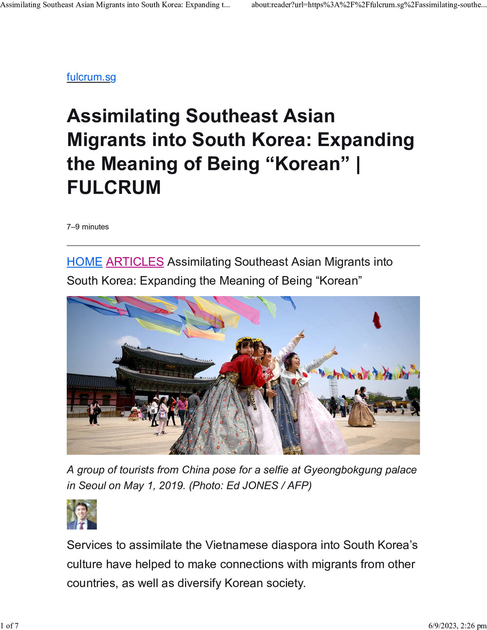 From Samarkand To Seoul: Central Asian Migrants In South Korea – BGOL