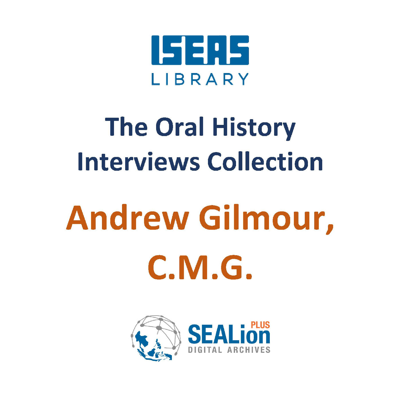 Andrew Gilmour, C.M.G. (OH_1972_001)