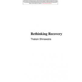 TRS01_11 - Rethinking recovery