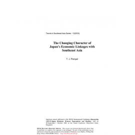 TRS03_13 - The changing character of Japan's economic linkages with Southeast Asia