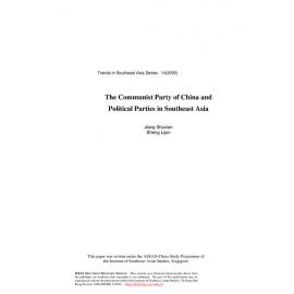 TRS05_14 - The Communist Party of China and political parties in Southeast Asia