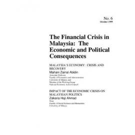 TRS99_06 - The financial crisis in Malaysia : the economic and political consequences