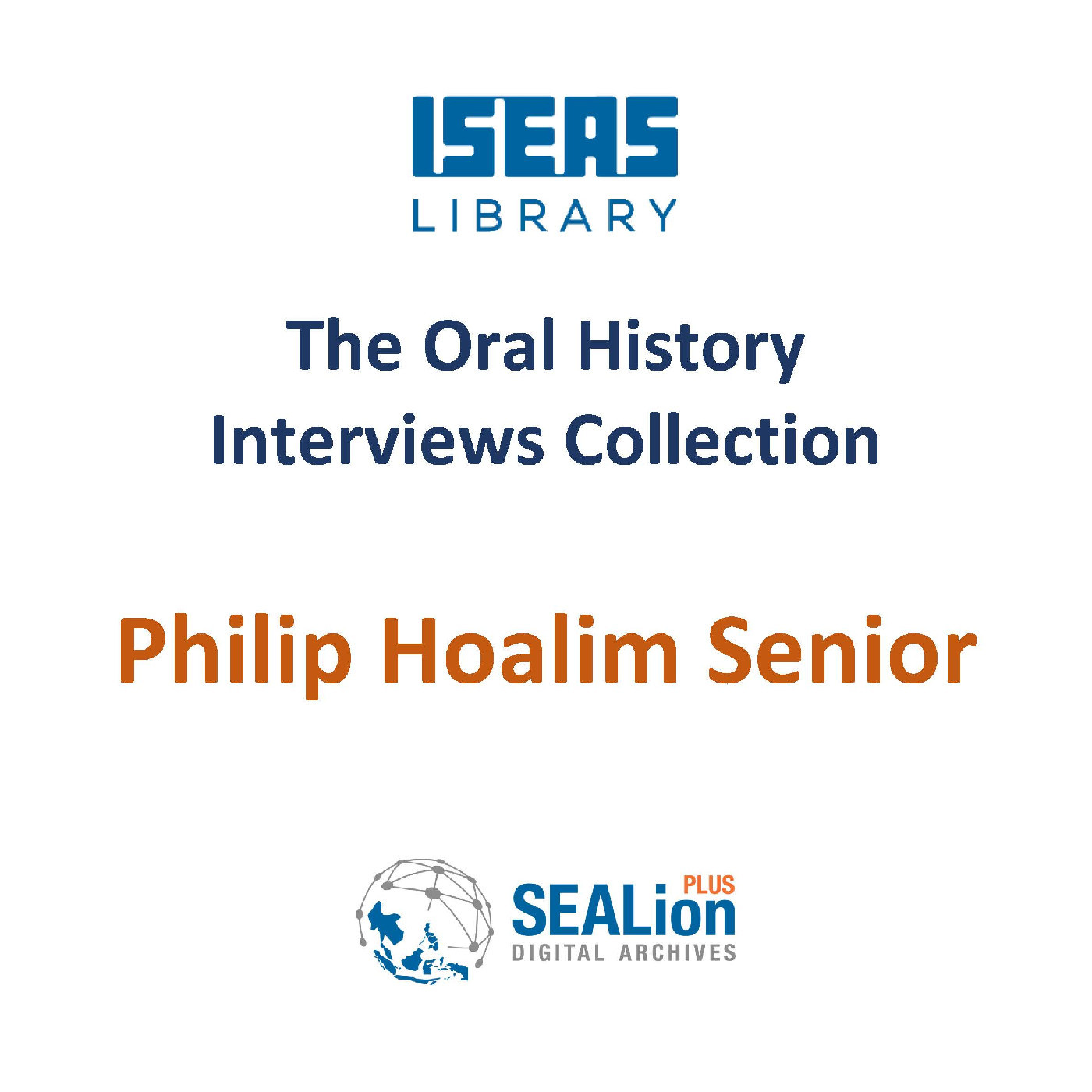 Philip Hoalim Senior
