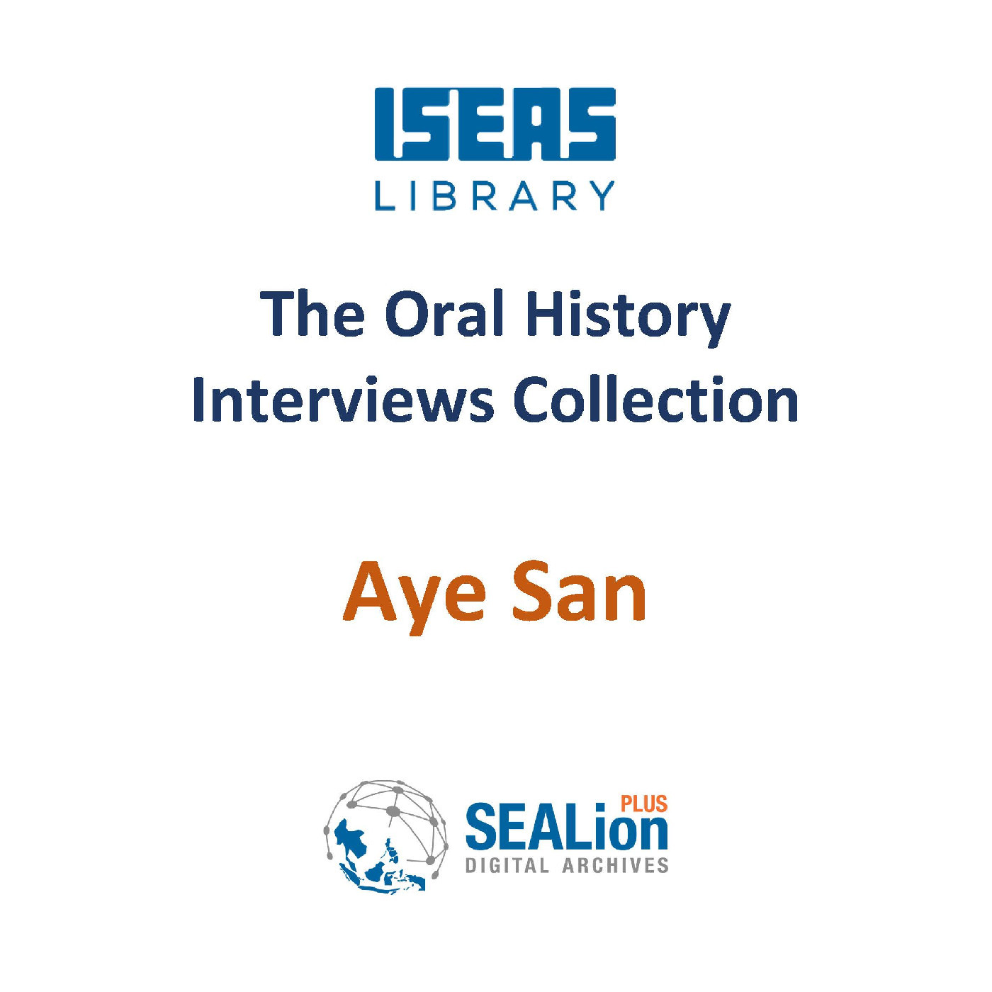 Aye San  (OH_2018_002)