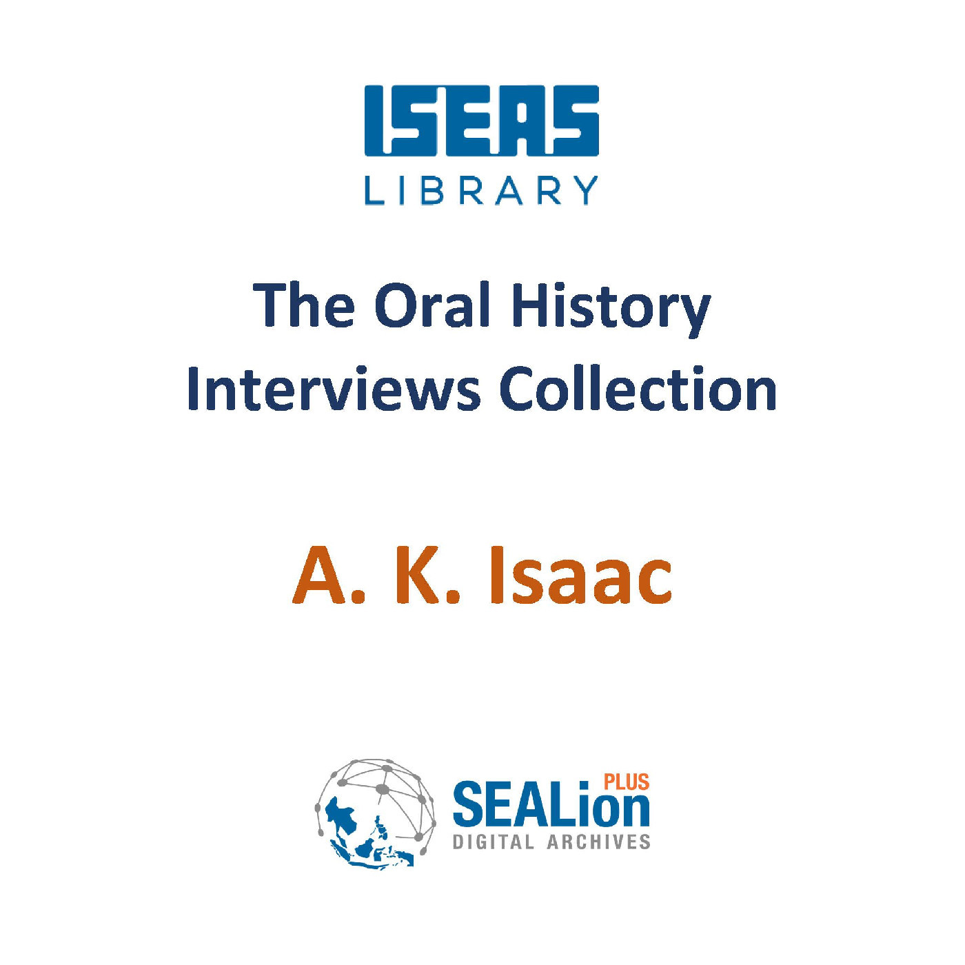 A. K. Isaac (OH_1974_005)