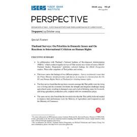 2015/058 - Thailand Surveys : On Priorities in Domestic Issues and On Reactions to International Criticism on Human Rights