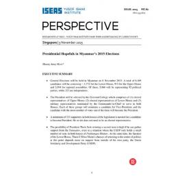 2015/062 - Presidential Hopefuls in Myanmar’s 2015 Elections