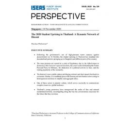 2020/129 - The 2020 student uprising in Thailand : a dynamic network of dissent