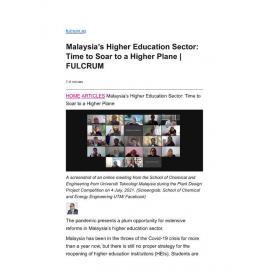 2021/182 - Malaysia’s Higher Education Sector: Time to Soar to a Higher Plane