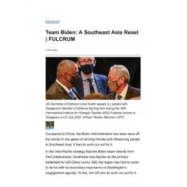 2021/198 - Team Biden: A Southeast Asia Reset