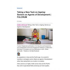 2022/194 - Taking a New Tack on Ageing: Seniors as Agents of Development