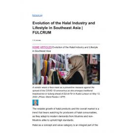 2022/313 - Evolution of the Halal Industry and Lifestyle in Southeast Asia
