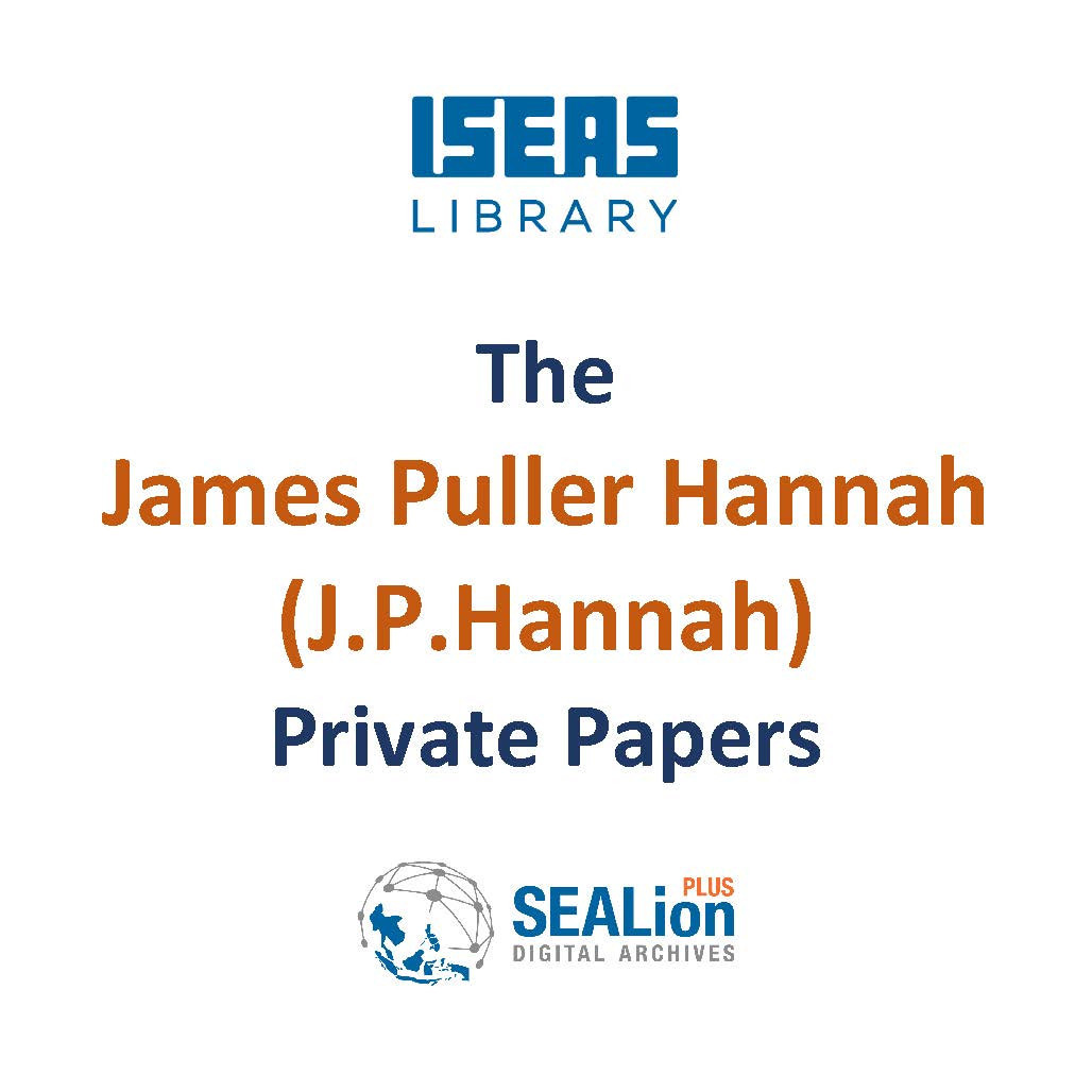 The J.P. Hannah Private Papers
