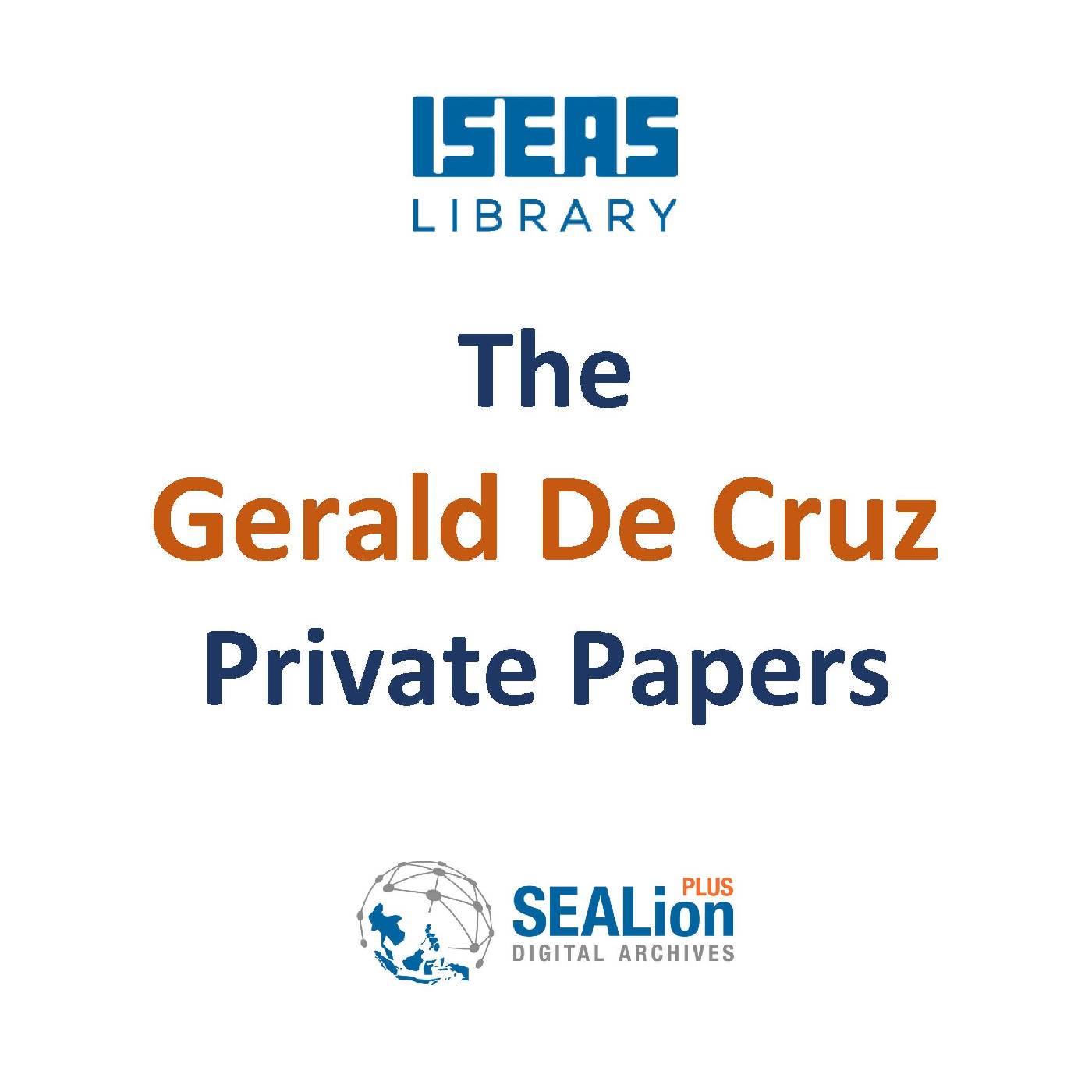 The Gerald De Cruz Private Papers