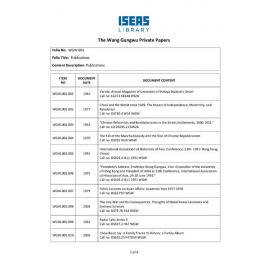 WGW_001 - Publications