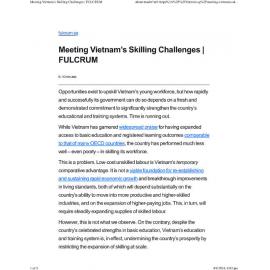 2024/168 - Meeting Vietnam’s Skilling Challenges