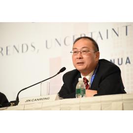 Professor Jin Canrong, Associate Dean, School of International Studies, Renmin University of China on “The Chinese Perspective”.