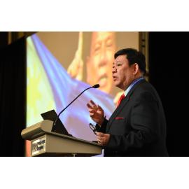 Professor Julio C Teehankee of the Department of International Studies, De La Salle University, on “Philippine Politics and Security in the Age of Duterte”.