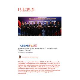 2025/10 - ASEANFocus+ - ASEAN Vision 2045: What Does It Hold for Our Shared Future?