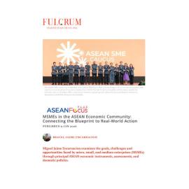 2026/01 - ASEANFocus+ - MSMEs in the ASEAN Economic Community: Connecting the Blueprint to Real-World Action