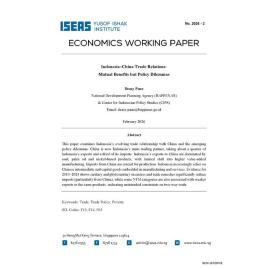 EWP 2026/2 - Indonesia–China Trade Relations: Mutual Benefits but Policy Dilemmas