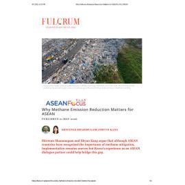 2026/10 - ASEANFocus+ - Why Methane Emission Reduction Matters for ASEAN
