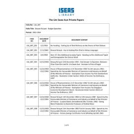 LSA_007_Item List
