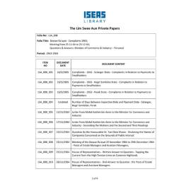 LSA_008_Item List