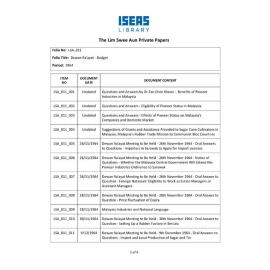 LSA_011_Item List