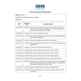 LSA_013_Item List