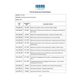 LSA_026_Item List