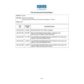 LSA_027_Item List