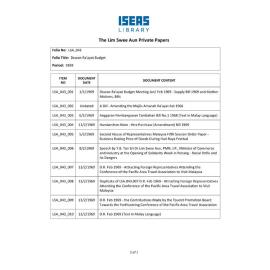 LSA_043_Item List