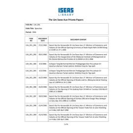 LSA_051_Item List