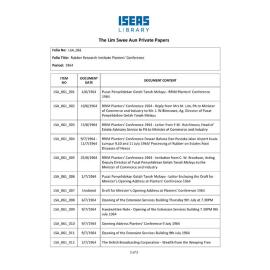LSA_061_Item List