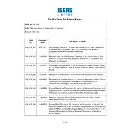 LSA_078_Item List