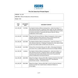 LSA_100_Item List